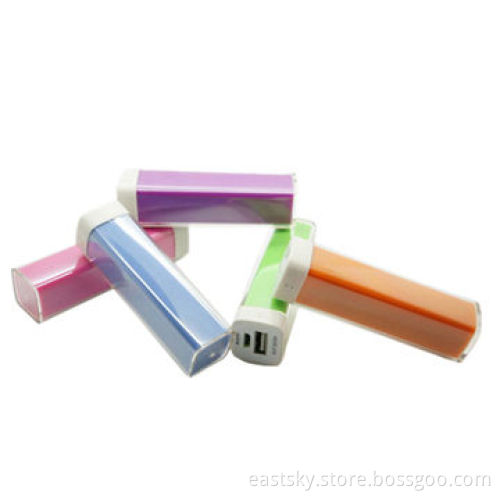 Lipstick power bank charger, various colors availableNew